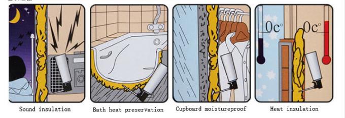 폼 절연 PU 거품 방수제를 확대하는 내진성 폴리우레탄 0
