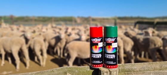 돼지 양 소를 위한 페인트 500 밀리람베르트 밝은 색 마킹을 표시하는 색소 동물