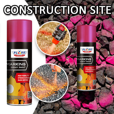 불화성이 없는 고온 내구성 있는 광산 표기용 에어로솔 스프레이 페인트