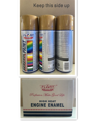 승인되는 다 색깔 400G 금속 연무질 분무 도장 REACH TUV